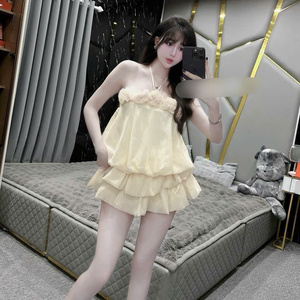 ชุดเซ็ตสองชิ้นสำหรับฤดูร้อน เสื้อผ้าผู้หญิง สวมใส่สบาย ดูเป็นธรรมชาติ แฟชั่น ซักได้ บรรจุภัณฑ์แบบกำหนดเอง จากผู้ผลิตในเวียดนาม - Product Image 6