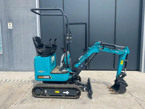 Miniexcavadora SWE08B Azul con Capacidad de Cucharón de 0.03m³, Radio de Giro Corto y Componente Central del Motor - Product Image 5