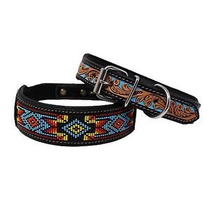 Collier de chien en perles de rocaille de couleur unique en cuir pur fait à la main et collier de chien perlé perles de rocaille personnalisées collier de chien accepter personnaliser - Product Image 5