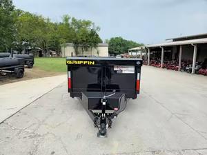 Remorque de ferme de transport agricole Remorque de tracteur à benne basculante hydraulique à 2 roues 83 X14 Remorque à benne basculante à vendre - Product Image 5