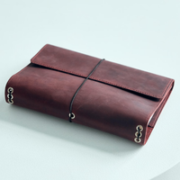 Carnet de notes en cuir personnalisé avec fleur de naissance, nom sur mesure, esthétique, bien-être, gratitude, rechargeable, cadeau, pages vierges