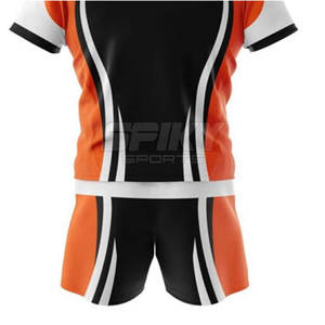 Maillot de rugby en polyester 100% de qualité supérieure avec logo personnalisé, vêtements de sport uniformes de rugby à sublimation - Product Image 5