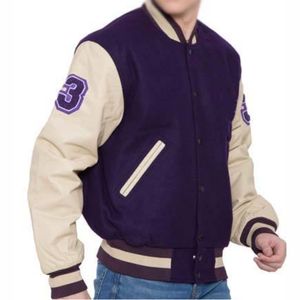 Chaqueta Universitaria de Béisbol para Hombre, Venta al por Mayor, Nueva Llegada, Personalizada, de Alta Calidad, Original Americana, Estilo Universitario - Product Image 3