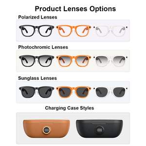 快適なAIグラスX01 Ultra：AI ChatGPT搭載、長時間バッテリー、8MPビジュアルサーチ、翻訳機能、充電ケース、Wi-Fi対応 - Product Image 5