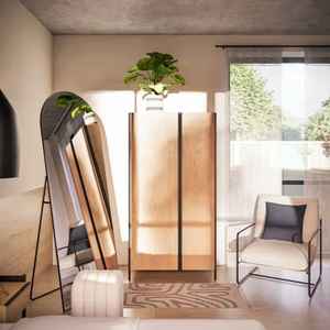 Alfombra de Algodón con Diseño Abstracto Bohemio, Ecológica y Apta para Mascotas, Antideslizante, Diseño Ondulado en Color Crudo y Marrón con Borlas - Product Image 5