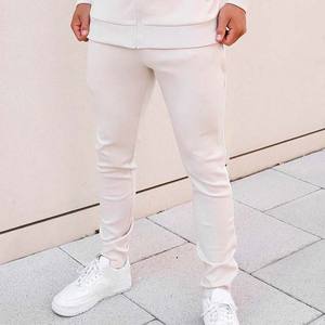 เสื้อผ้าผู้ชายกางเกงกางเกงวิ่งกางเกงลำลองขายาวผ้าคอตตอนสีพื้น - Product Image 5