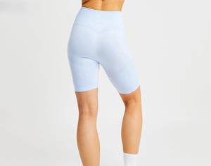 Short de fitness taille haute sur mesure pour femme léger et confortable avec meilleur matériau respirant réglable élastique - Product Image 4