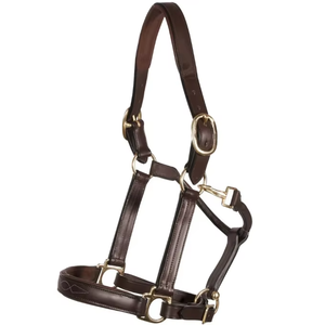 Licol en cuir pour cheval, licol en cuir pur fait à la main avec des métal durables, parfait pour l'aventure équestre - Product Image 6