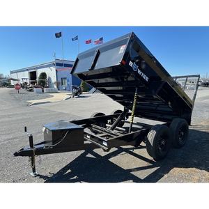Bwise รถพ่วงเทรลเลอร์ขนาด6X10แบบโปรไฟล์ต่ำประตูแนวนอนรถกึ่งพ่วงสภาพใหม่ทำจากอลูมิเนียมอัลลอยและเหล็กสำหรับรถบรรทุก - Product Image 2