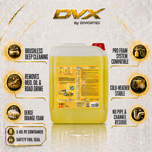 Shampoo pour lavage de voiture DVX V4 sans brosse et moussant 5 KG - Product Image 2