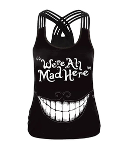 Camiseta sin mangas para mujer, 100% algodón, tejido ecológico, transpirable, de secado rápido, cuello alto, OEM, la más vendida, novedad de fábrica - Product Image 1