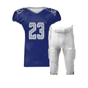 Conjunto de uniforme de fútbol americano al por mayor kit de entrenamiento de club de talla grande con nombre y número de equipo personalizado servicio OEM - Product Image 5