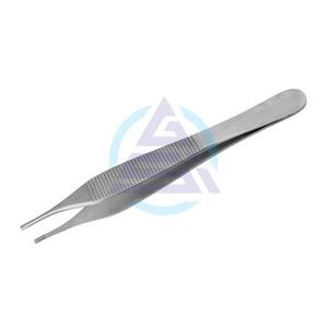 Pinzas Dentales Adson de Acero Inoxidable Reutilizables y Autoclavables |   Instrumentos Dentales para Prótesis Dentales al por Mayor - Product Image 1