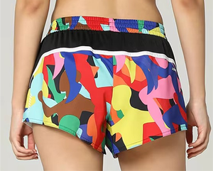 Sublimation Hot Sale Men's 100% Cotton Solid Casual Gym Shorts Seamless Soft Mesh Lightweight Elastic Waist - Product Image 4