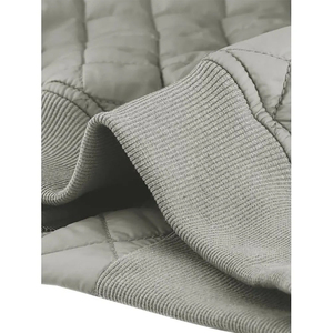 Chaqueta Bomber de Diseño Personalizado para Mujer, Talla Grande, Transpirable, de Algodón/Nailon Tejido, con Cremallera y Mangas Largas - Product Image 5