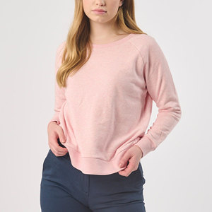Sudadera de Mujer para Otoño/Invierno, sin Capucha, Cuello Redondo, Corte Holgado, Cómoda, Informal, Talla Grande, Ecológica - Product Image 1