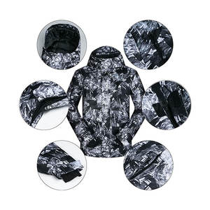 Traje de Esquí de Invierno para Hombre, Diseño Personalizado al por Mayor, Resistente al Viento, con Cremallera, Talla Grande, Color Sólido, 100% Poliéster, Precio de Fabricante - Product Image 6