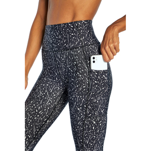 Legging de Yoga pour femmes, Camouflage, taille haute, Fitness, Capri, avec poche, personnalisé, Spandex, Polyester, séchage rapide, respirant - Product Image 5