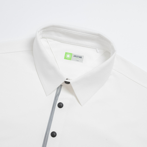 Aristino Golf Men's Solid Broadcloth Short Sleeve <b>Smart</b> Casual 200g 100% Polyester Wholesale APSG42AZ Top <b>Product</b> Hot Price - Product Image 2