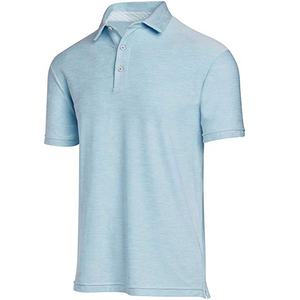 Camiseta de Golf con logotipo personalizado para hombre, Polo bordado de algodón, doble mercerizado, alta calidad - Product Image 1