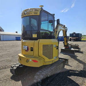 Mini-excavatrice Cat 302.7 CR d'occasion, excavatrice compacte de 2,7 tonnes, excavatrice sur chenilles hydraulique pour la construction et l'aménagement paysager, à vendre - Product Image 4