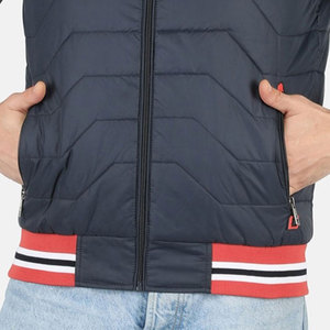 Nouvelle arrivée d'usine : Doudoune respirante pour homme, col montant, manches longues, en nylon/polyester, personnalisable avec logo - Product Image 5