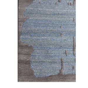 Alfombras de Nailon Anudadas a Mano de Gran Tamaño Aprezo, Diseño Abstracto Gris y Negro para Sala de Estar, Pasillo, Entrada -AIWN-3001 - Product Image 4