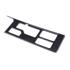 Couvercle d'habillage de panneau de changement de vitesse de contrôle central pour <span class=keywords><strong>Toyota</strong></span> Tundra Sequoia 2022 2023 2024 Console de manette de vitesse de voiture panneau anti-rayures - Product Image 1