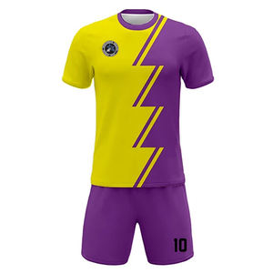 Maillots de football personnalisés avec logo, ensembles de vêtements de sport d'entraînement pour adultes, dernier modèle d'impression, 20 ensembles - Product Image 3
