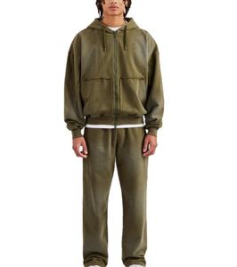 Chándal para Hombre de Corte Regular, Sensación Suave, Precio Bajo, Duradero, Lavado Ácido, Alta Calidad, 100% Poliéster, Superventas - Product Image 1