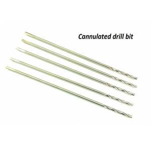 Juego de Brocas Canuladas Manuales de Acero Inoxidable de 5.0 mm, 5 Piezas, Grado Quirúrgico, Uso Veterinario - Product Image 4