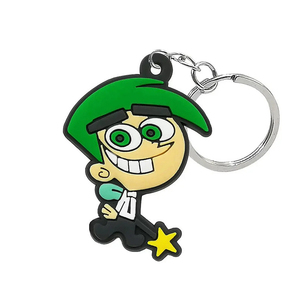พวงกุญแจยางพีวีซีปรับแต่งได้ใหม่ทำให้3D โลโก้ที่กำหนดเองตัวการ์ตูนน่ารักสำหรับเป็นของขวัญเครื่องยึดพวงกุญแจซิลิโคน - Product Image 1