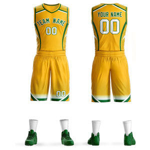 Camiseta de baloncesto reversible personalizada para jóvenes, pantalones cortos, ropa deportiva de talla XS, transpirable con logotipo de número de nombre impreso - Product Image 4