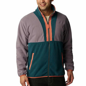 Top Trending Calidad Precio bajo Diseño de moda de invierno Chaqueta de lana polar personalizada con logotipo Zip up Chaquetas de lana polar para hombres - Product Image 1