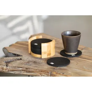 Chiang Eco-Friendly RPET <b>Coaster</b> <b>Set</b> Promotional Gadgets for Your Home or Office - Product Image 4