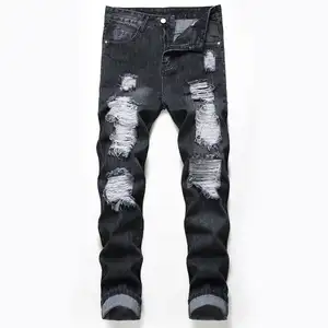 थोक नई डिजाइन पुरुषों customJeans पैंट लड़का निर्माता क्लासिक धोया पुरुषों स्लिम पुरुषों के लिए ब्रांडेड जींस प्लस आकार पतला Deni