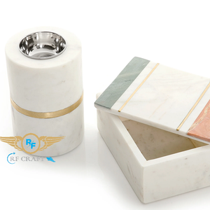 Mới nhất Arabian nhựa trắng Inlay xương hương Burner Ấn Độ xuất khẩu gỗ hạt giống cho Tôn Giáo sử dụng với sao hồi cắm - Product Image 5