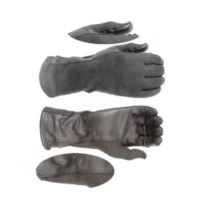 Guantes con Nomex y Palmas de Cuero, Resistentes al Fuego, con Protección para las Muñecas, Manga Larga, para Pilotos de Avión - Product Image 2