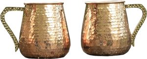 Mug à bière et à café en cuivre finition dorée, très vendu, compatible lave-vaisselle et micro-ondes, grande capacité, moderne, luxueux, décoratif pour la cuisine - Product Image 5