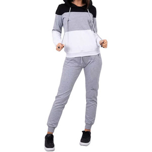 Conjunto de chándal para mujer Venta al por mayor de chándal informal de algodón para mujer personalizado Chándal para mujer - Product Image 4