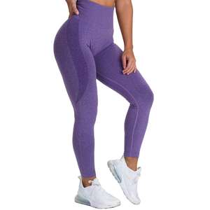 Leggings Deportivos de Cintura Alta con Efecto Push-Up para Mujer, Ropa Deportiva Transpirable para Gimnasio, Yoga y Entrenamiento, Venta al Por Mayor OEM - Product Image 1
