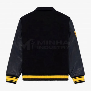 Quantité minimale de commande bas Vêtements d'extérieur Veste Letterman pour hommes Vêtements de mode Veste d'hiver avec logo personnalisé - Product Image 2