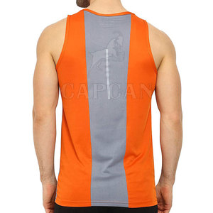 Débardeurs de sport respirants en coton/fibre de bambou pour hommes 2024 – Tricotés, compressifs, personnalisables, imprimés, tendance et décontractés - Product Image 2