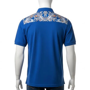 Polo para Hombre, Mezcla de Algodón, Logotipo Bordado, Transpirable, Manga Corta, Ropa Casual de Negocios, Verano, Golf, Deportes, Tops Lisos - Product Image 2