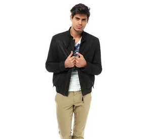 Chaqueta de Invierno XL de Diseño Premium, con Capucha, Estilo Casual, con Letras, Resistente al Viento, de Poliéster/Algodón, Cierre de Cremallera, Unisex, Tejida a Crochet - Product Image 1