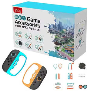 Kit de Accesorios Deportivos de Alta Calidad para Nintendo Switch 2 con Cargador Inalámbrico, Piezas de Plástico, Nuevo, Compatible con PC - Product Image 1