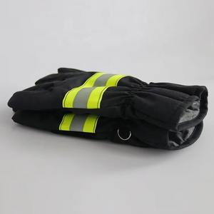 Gants de lutte contre l'incendie en peau de mouton, noués à la main, pour la formation et la compétition, avec fonction antidérapante - Product Image 4