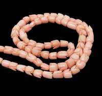Perles de tulipe sculptées corail Composants de pierres précieuses naturelles pour la fabrication de bijoux Collier Bracelet Boutique Design Direct de Jaipur