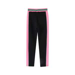 Pantalones Deportivos AKA Black Air Tech Fleece para Mujer, con Rayas Rosas, Joggers Atléticos de Primera Calidad, Ajuste Cómodo - Product Image 2