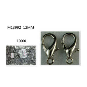 <b>CRAFT</b> PIECE 1000pcs Set 25mm & 20mm Metal Jewelry Findings Durable Metallic Pieces - Product Image 1